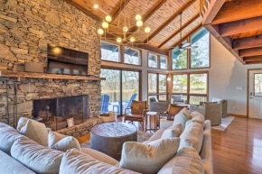 Modern Mtn Retreat with Hot Tub and Stellar Views!